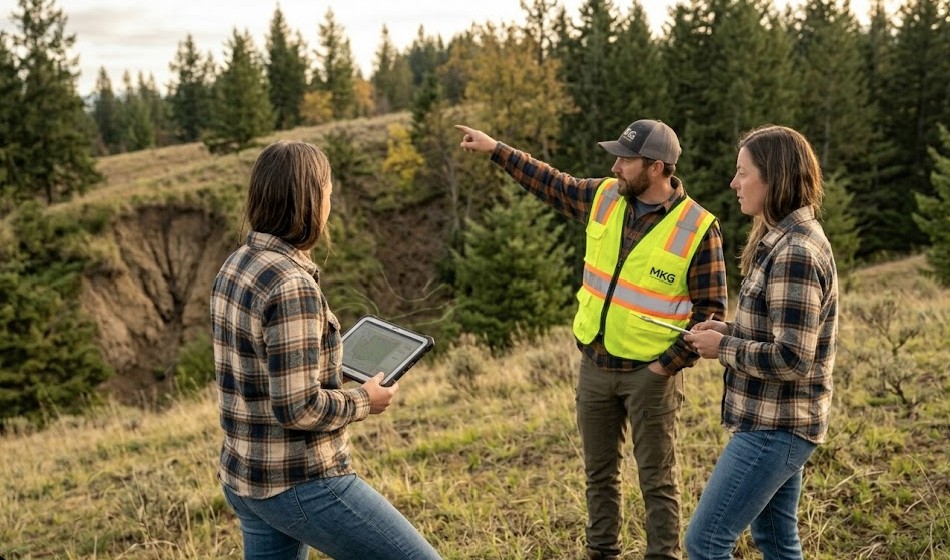 MKG Construction conducting pre-purchase feasibility evaluation on Washington vacant land