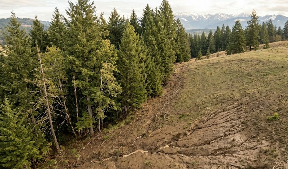 Washington property with slope and environmental features affecting building options